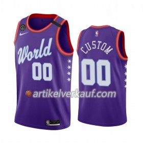 NBA 2020 Team World Rising Star Trikot Personalisierung Nike Swingman - Herren